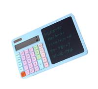 12 Digit Solar Calculator Large Screen Display Power Business Finance Accounting Calculator with Writing Board Portable Solar for Student