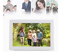 12'' Digital Picture Frame, Smart Photo Frame with 1280 * 800 IPS Screen Remote Control Photo/Music/Video Player Calendar Alarm Calendar Time Memory Card 32G
