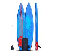 12' Double-Layer Inflatable Stand Up Paddle Board Carbon Fiber Competition Adult Surfboard for All Skill Levels Everything Included Includes Pump, Paddle, Backpack