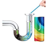 12 Drain Sticks | Enzyme Drain Cleaner | Powerful Enzymatic Cleaner | Sink Deodorizer Sticks | Enzymatic Pipe Unblocker | Keeps Drains And Pipes Clear | Prevents Blockages And Bad Odour
