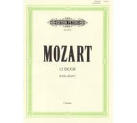 12 Duos for 2 Horns K487 496a Transcribed for 2 Violins NEW Sheet music