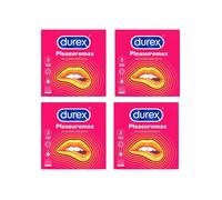 12 Durex Pleasuremax Condoms With Ribs & Dots