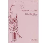 12 easy pieces op. 45 violin and piano Glière Benjamin - Simrock Saddle-wire sti