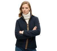 (12, Eclipse Navy) Superdry Womens Estate Full Zip Fleece