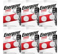 Energizer Button Cell Batteries CR2450 3V Lithium Pack of 2