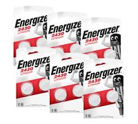 12 Energizer Cr2430 Watch 3V Button Cells Dl2430 Ecr2430 Exp 2033 New