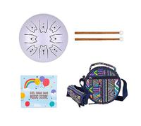 12 Ethereal Drum 8 Note Steel Tongue Drum Handpan Drum Percussion Instrument Musical Education Toy Easy To Play