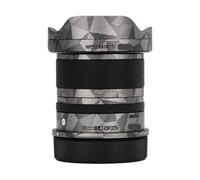 12 F 1.4 DC DN Skin Lens Camera Skin Wrap Vinyl Protective Sticker Photography Accessories for Sigma 12mm F1.4 DC DN fit for Canon RF Mount(Triangle Titanium)
