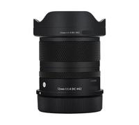 12 F 1.4 DC DN Skin Lens Camera Skin Wrap Vinyl Protective Sticker Photography Accessories for Sigma 12mm F1.4 DC DN fit for Canon RF Mount(Matte Black)