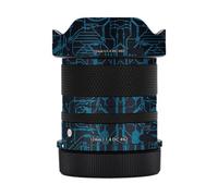 12 F 1.4 DC DN Skin Lens Camera Skin Wrap Vinyl Protective Sticker Photography Accessories for Sigma 12mm F1.4 DC DN fit for Canon RF Mount(Circuit Blue)
