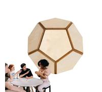 12 Face Dice - Rolling Nut for Fun Choices - Board Game for School Travel and Apartments with Social Dynamics