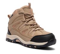 (12, Fawn) Trespass Kids Waterproof Walking Boots - Gillon II