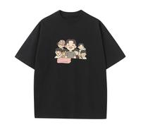 12 Feasta Washed T-Shirt Come Back 2025 Washed Graphic Cotton Shirt(A-Black,5XL)