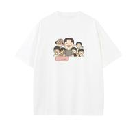12 Feasta Washed T-Shirt Come Back 2025 Washed Graphic Cotton Shirt(A-White,5XL)