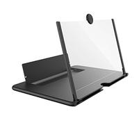 12" Foldable Phone Screen Magnifier, Phone Amplifier with Folding Stand for Movies, Videos, and Gaming for All Smartphone