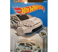 '12 FORD FIESTA , hot wheels 2016 white by Hot Wheels