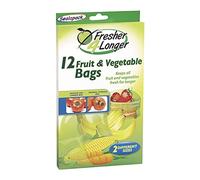 Sealapack Sap1042A Ready To Use Fruit & Vegetable, Fresher 4 Longer Bags, Pack Of 12, 6X 15”X9” And 6X 17”X12”