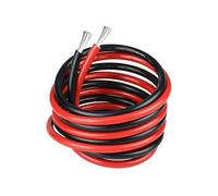 12 Gauge 10FT 2 Conductor Silicone Electrical Wire, 12 AWG Red Black 3.3mm Wire Cord,12V/24V DC Low Voltage/Tinned Copper Wire/2 Wires for Automotive Wire LED Strips Lamp Lighting Marine(3.1M/10FT)