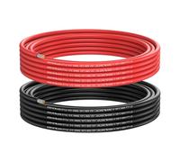 12 Gauge Wire (2-Pack Red/Black Each 50 FT), 12V Low Voltage, Tinned Copper Resistant Core 12 AWG PVC Wire for Automotive Wiring, Lamp Cord, Marine Cable, Alarm Hook Up Control Cable