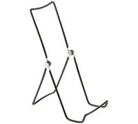 12 Gibson Holders 6ACB Adjustable Wire Display Easels - 3.75" W x 8" H w/ 2.25" display ledge, Black