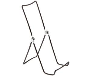 12 Gibson Holders 6ACB Adjustable Wire Display Easels - 3.75" W x 8" H w/ 2.25" display ledge, Black