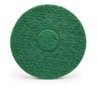 12" Green Floor Scrub Pad 437056 for Oreck Orbiter, 1 Pack | Medium green scrub pad for wet scrubbing, scuff mark cleaning and light stripping on compatible 12" floor machines