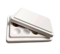 12 Grid Manicure Palette Nail Art Palette Painting Watercolor Pigment Color Mixing Case Manicure Drawing Tray and C