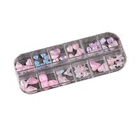 12 Grids Flatback Rhinestones 3D Crystal Jewelry Manicure Decoration Part