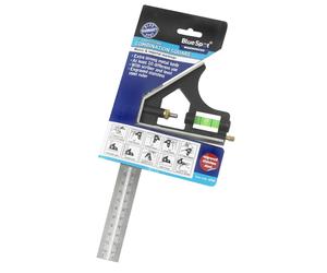 12" Heavy Duty Combination Square - Blue Spot 33928 12inch - combination square blue spot 33928 12inch heavy duty