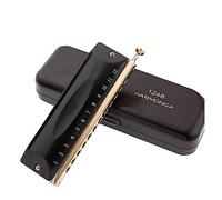 12 Hole 48 Tone Chromatic Harmonica Musical Instrument