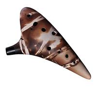 12-hole AF Ocarina Plain-fired Twelve-hole Alto F-tune Ceramic Ocarina Professional Playing Ocarina ocarina instrument
