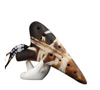 12-hole Alto C Key Beginner's Introductory Ocarina Playing Instrument To Strengthen Teaching (Color : 1)