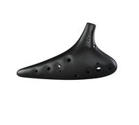 12-Hole Alto C Ocarina, Premium Ceramic Musical Instrument for Performance and Professionals, SC-Ocarinas porcelain(Frosted AC)