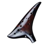 12-hole Alto C-tone Smoked Ocarina Beginner 12-hole AC Professional Instrument Instrumento Ocarina Adulto(Smoked color)
