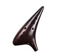 12-hole Alto G Key Smoked Ceramic Ocarina Beginner Teaching Playing Ocarina With Lanyard ocarina instrument