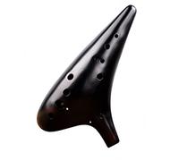 12-hole Bass C Key Smoked Ceramic Ocarina National Musical Instrument Beginner Teaching Playing Ocarina ocarina instrument