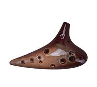 12-hole Beginner Ocarina Kiln Color-changing Twelve-hole SC/SG/SF/AC Ceramic Ocarina Musical Instrument ocarina instrument (Ac)