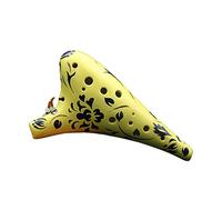 12-hole Blue And White Ocarina Professional Beginner AC Ocarina Twelve-hole Playing Ocarina Musical Instrument ocarina instrument (Blue，White)