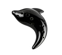 12 Hole C Key Ocarina Creative Design Beginner Instrument(12AG black)