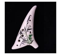 12-hole Ceramic Ocarina Hand-painted AC Tune Ocarina Professional Wind Instrument Beginners ocarina instrument (3)