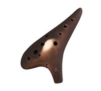 12 Hole Ceramics Ocarina Instrument Alto C Key AC Smoked Ocarina Flute Beginner Beginner Ocarinas Music Instrument
