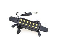 12 Hole Clip On Sound Pickup Microphone Wire Amplifier Speaker For Acoustic Electric Guitar Transducer Accessories (Color : 01)