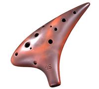 12-hole High-pitched G Key Purple Sand Ocarina Professional Performance Twelve-hole Ceramic Ocarina ocarina instrument