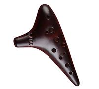 12-hole High-pitched G-tune Ocarina Musical Instrument Smoked Ceramic Ocarina Student Beginner Wind Instrument ocarina instrument