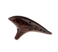 12-hole Legend Ocarina of Time Alto C Smoldering Ocarina Ceramic Flute
