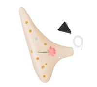 12 Hole Musical Ocarina Light Weight Resins Body Delivers Warm Tones for Classroom or Outdoor Clear Tone Resin Flute