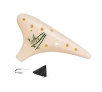 12 Hole Musical Ocarina Light Weight Resins Body Delivers Warm Tones For Classroom Or Outdoor Performances Concert Grade Resin Ocarina