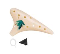 12 Hole Musical Ocarina Light Weight Resins Body Delivers Warm Tones For Classroom Or Outdoor Performances Light Weight Portables Travel Ocarina