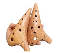 12 Hole Ocarina Advanced Ceramics Ocarina Professional Crossbar Flute Musical Insrument Ocarina For Beginners Students (Color : AC 1)