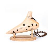 12 Hole Ocarina Advanced Ceramics Ocarina Professional Crossbar Flute Musical Insrument Ocarina For Beginners Students (Color : AC 3)